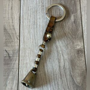 Equestrian Bell Keychain Charm